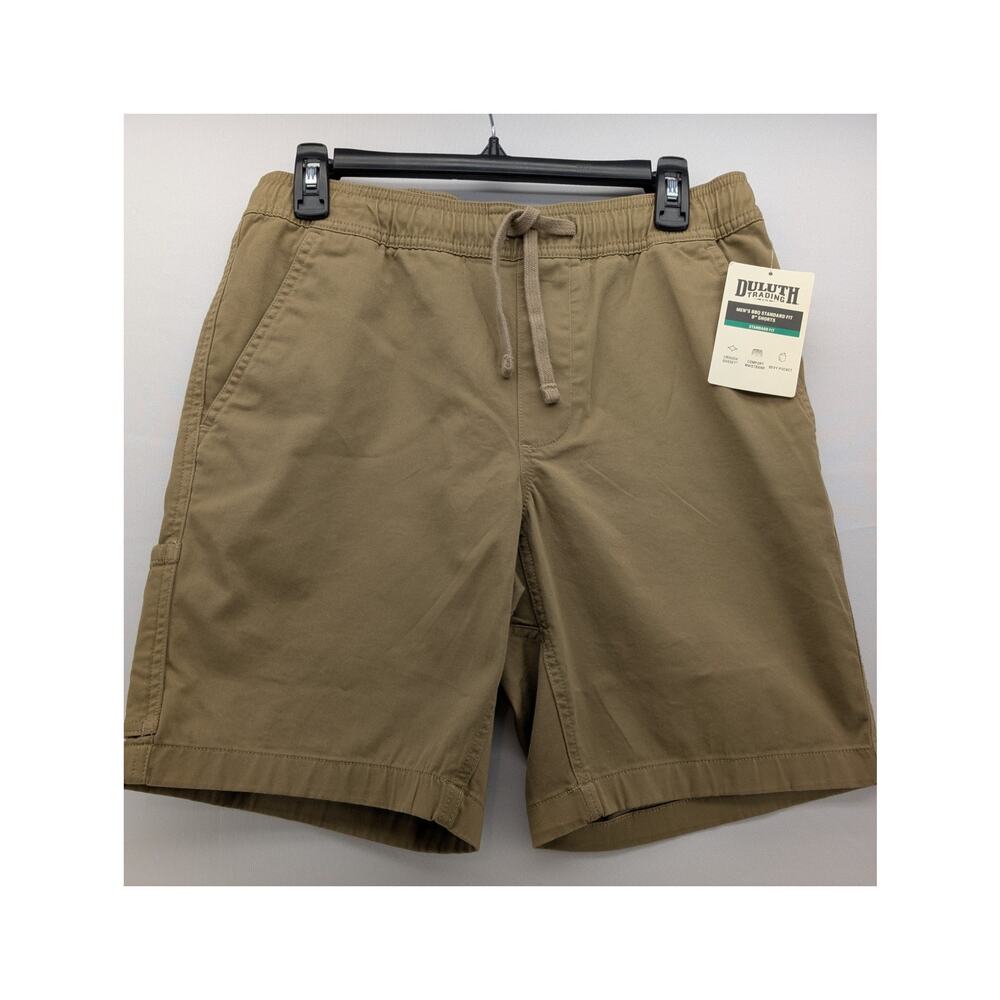 NWT Duluth Trading Co Men's BBQ Standard Fit 9" Shorts in Elmwood size Medium